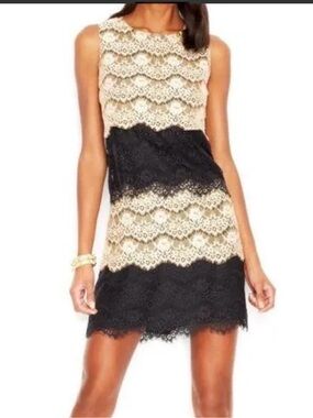 Jessica Simpson | Dresses | Jessica Simpson Black Lace Feather Dress |  Poshmark